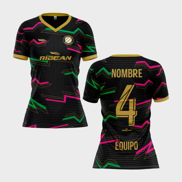 Camiseta de fútbol femenina